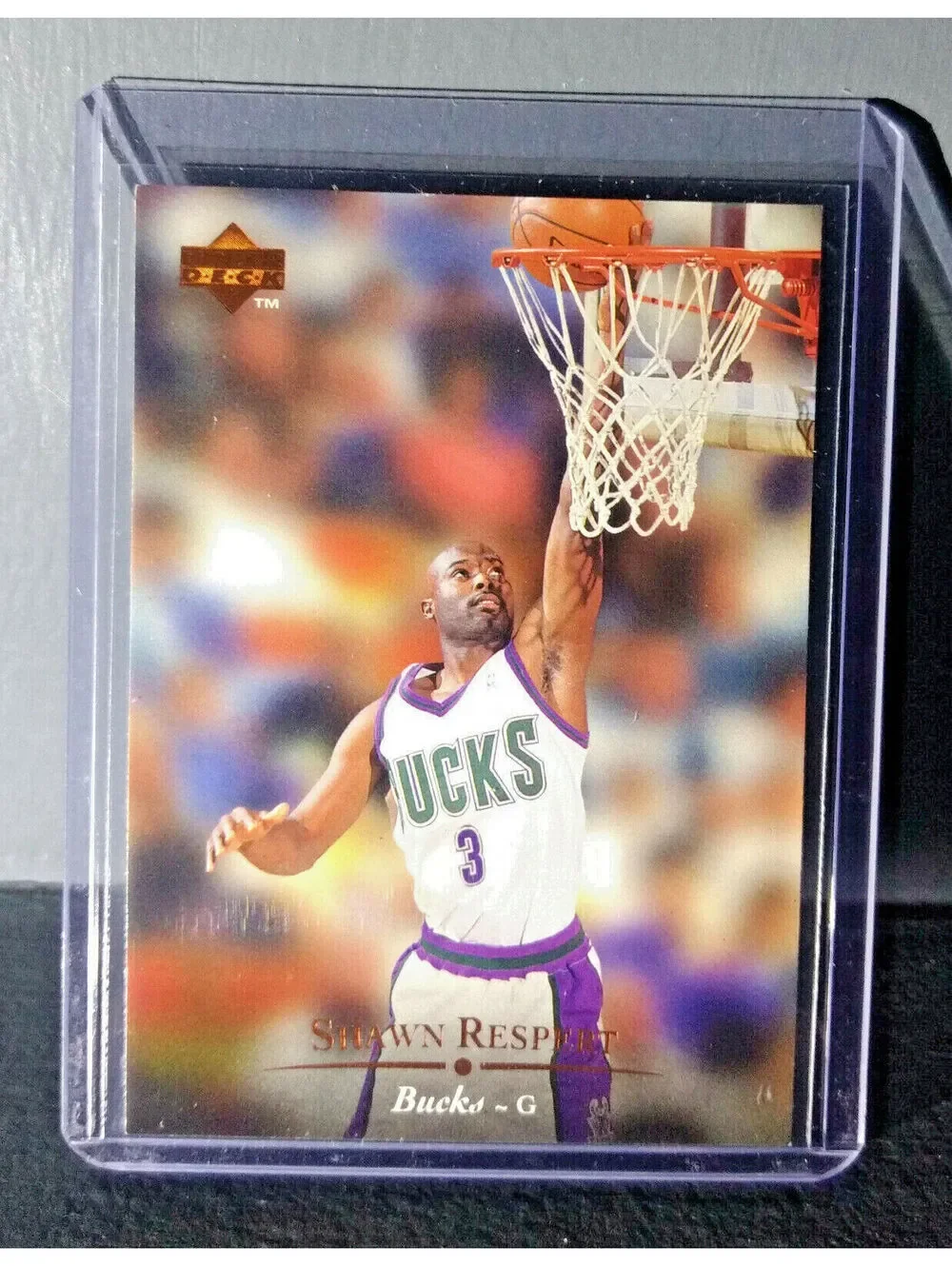 1995-96 Upper Deck Shawn Respert #131 Basketball Card